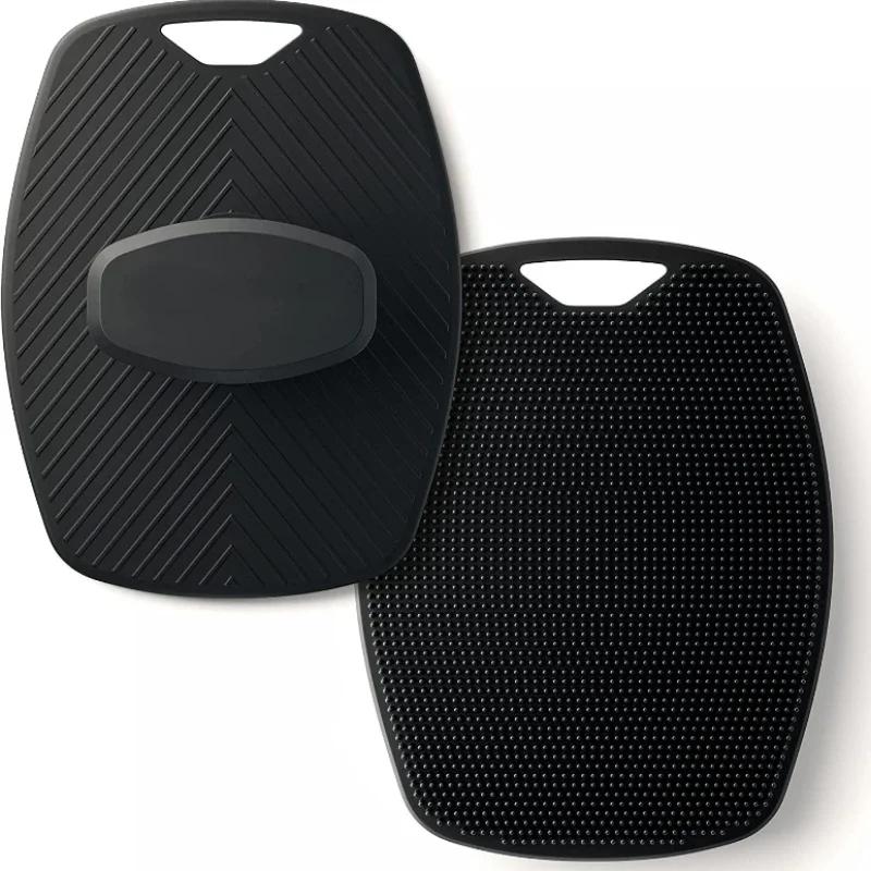 1pc Soft Silicone Exfoliating Brush Cleanser Manual Body Cleansing Body Care Scrubber Shower Gentle Massage silicone Bath Brush