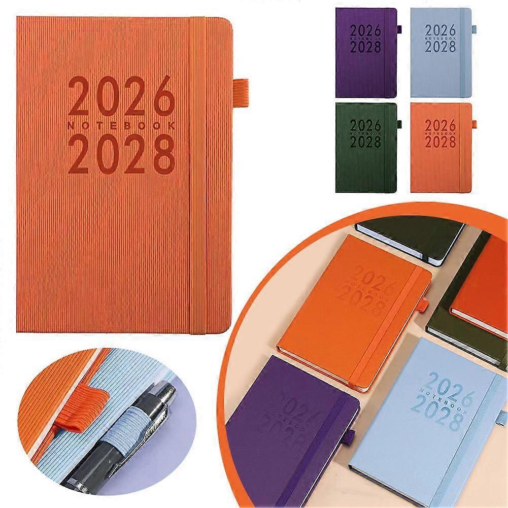 2026-2028 Three Year Plan Calendar January To December Minimalist Diary Boo