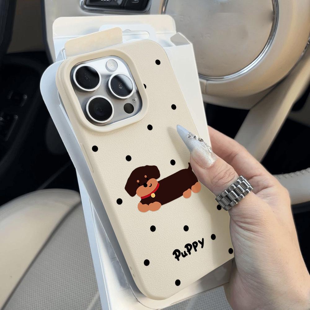 Handyhülle für iPhone 11 13 XR XS Max Hülle iPhone 12 14 15 16 Pro Max 12 Pro 15 Plus Leder bemalt wasserdicht sturzsicher und verschleißfest Cartoon