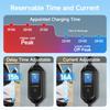 3.5KW Portable EV Charger for Tesla Model 3/X/Y/S 7KW Electric Car Charger NACS Fast Charging Cable WiFi APP Bluetooth Control
