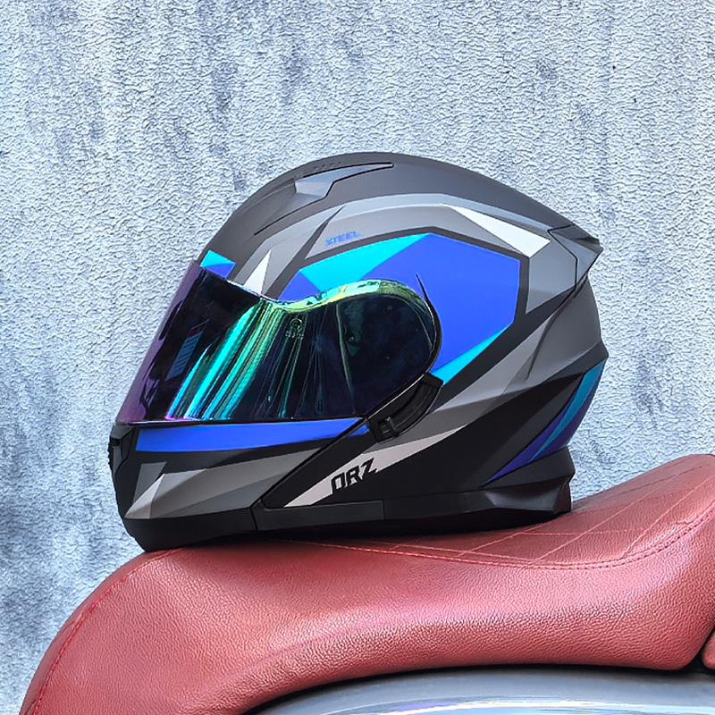 Motorcycle peeling helmets men's and women's helmets four seasons locomotive travel half helmets four seasons universal