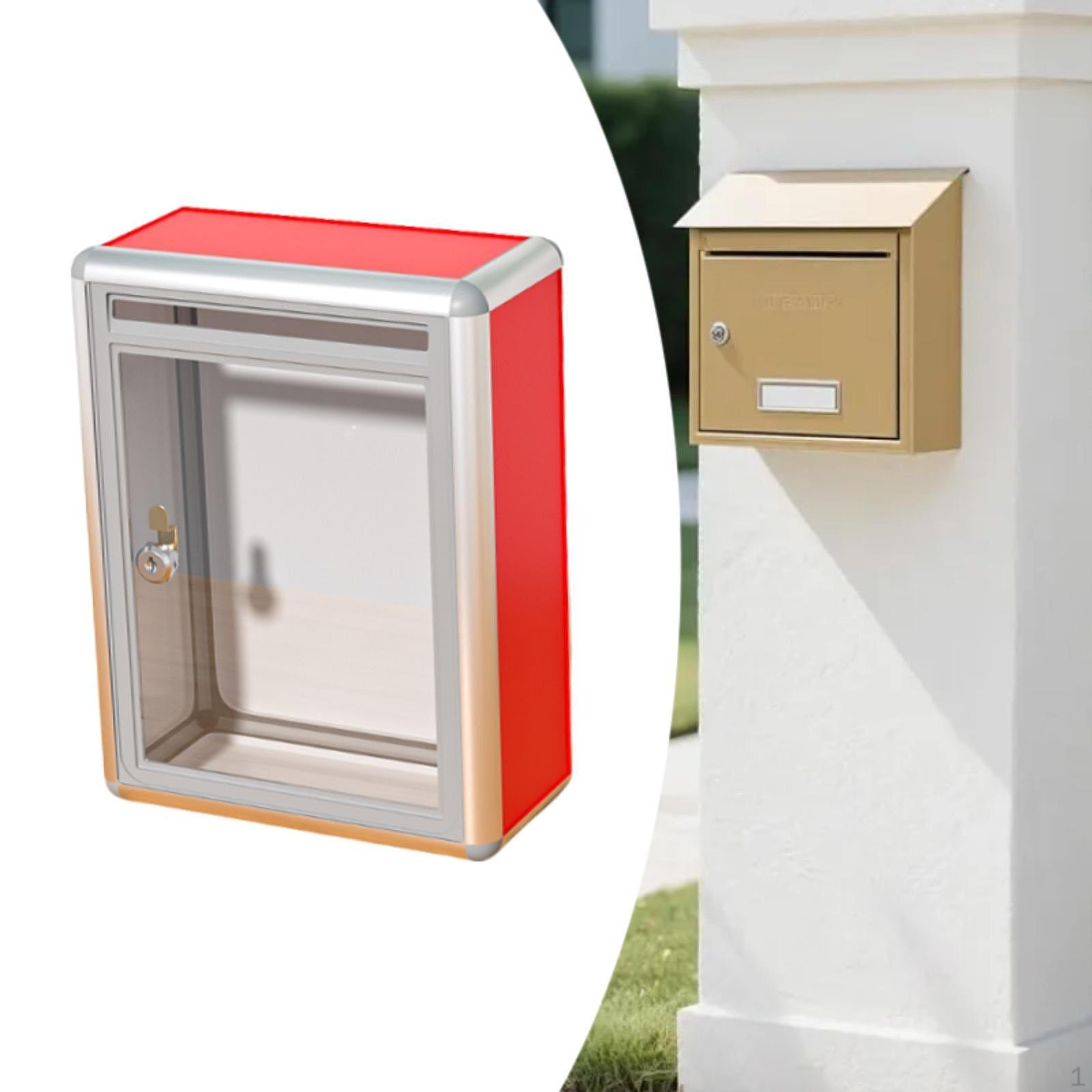 

Ящик для пожертвований с замком для сбора бюллетеней для опроса на ресепшене Front Slot