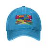 Geometric Colors Baseball Cap Sun Hat For Children Trucker Cap Beach Bag Golf Wear Womens Hats  Unisexs