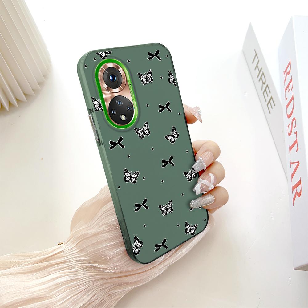 Painted Pattern Colorful Sliver Double Sided Hard Shell Shockproof Anti-fall Phone Casing for Huawei Honor Infinix Tecno iPhone