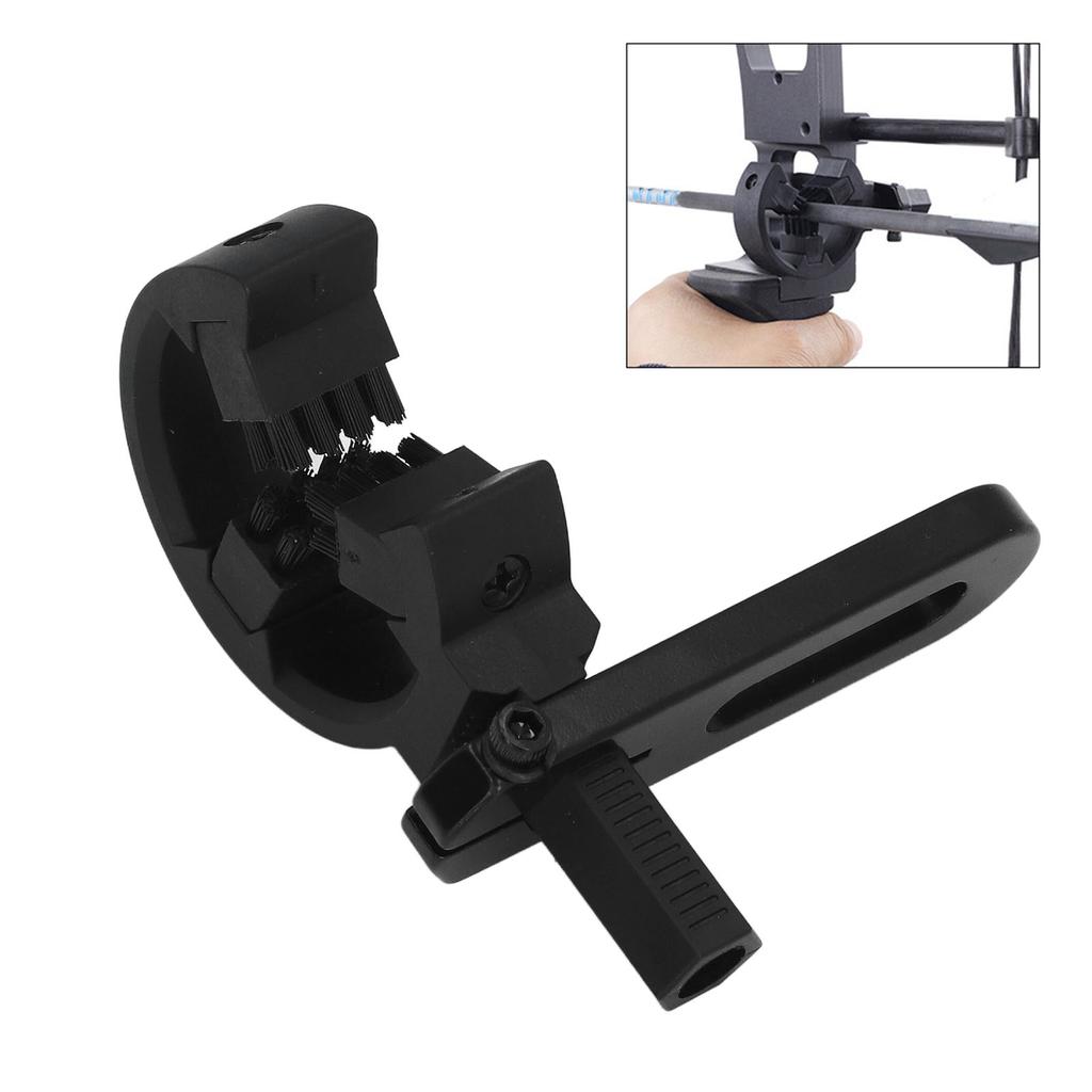 Borstpilsbåge Svart Vänster Höger Hand Bågskytte Pilhylla Borste för Compoundbåge Recurve B