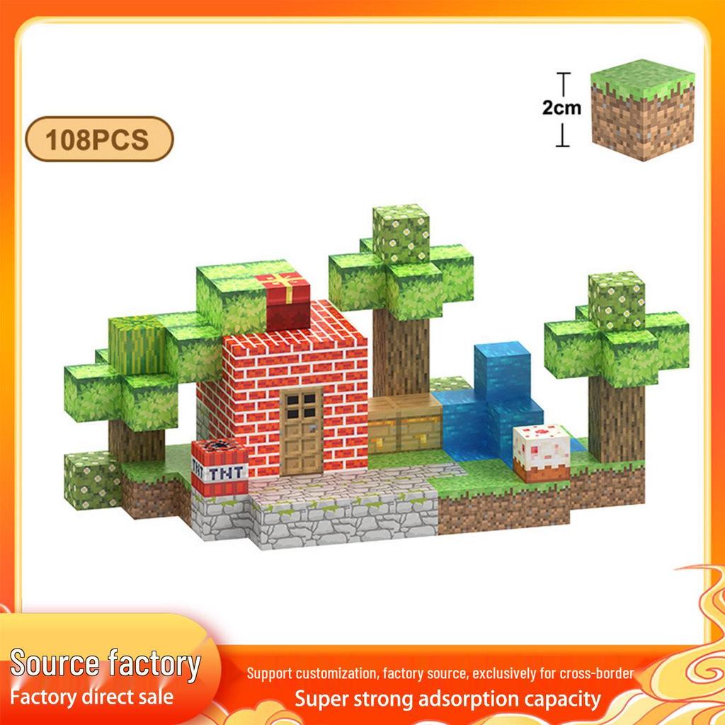 Magnetic Building Blocks Set: Educational Assembly Toys for Kids