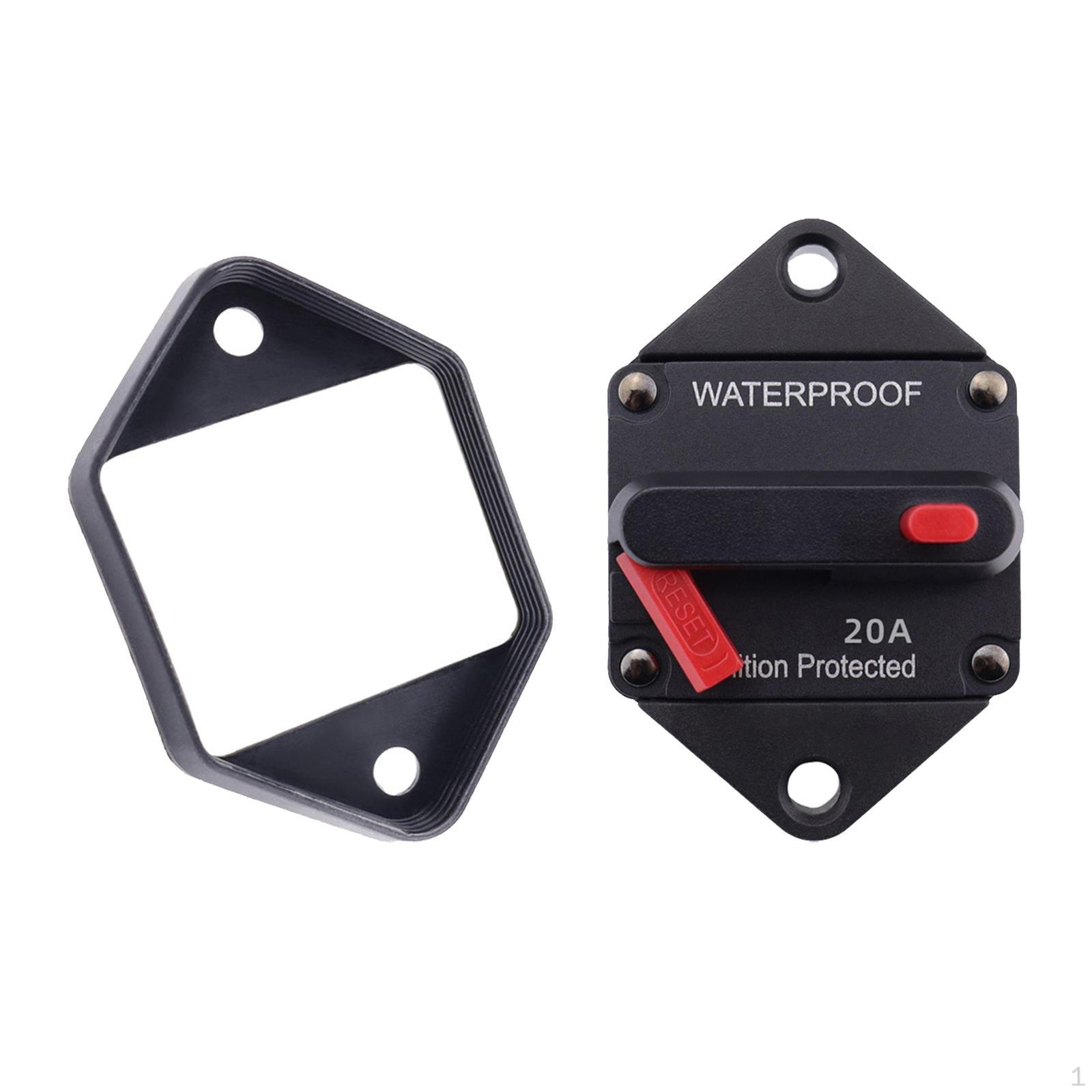 

Универсальный автоматический выключатель с максимальным напряжением 48 В, компактный, водонепроницаемый, с ручным сбросом для морского грузовика