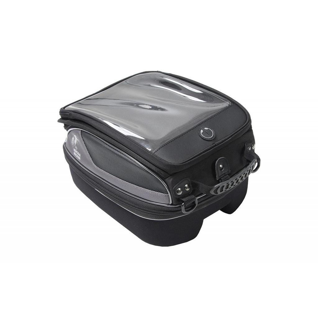 Hepco Becker Tank Bag for Street Tourer M with Tank Ring 1 Set & Fittings, Black, (640805-0001)