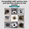 Removable Shower Plug Fast Drainage Backflow Preventer Valve Floor Drain Strainer  Kitchen
