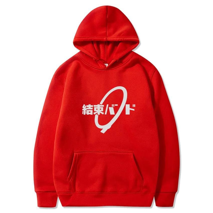 Kessoku Band bedruckte Pullover und Hoodies, modische und klassische Sweatshirts, bequeme Streetwear Harajuku Bekleidungsoberteile