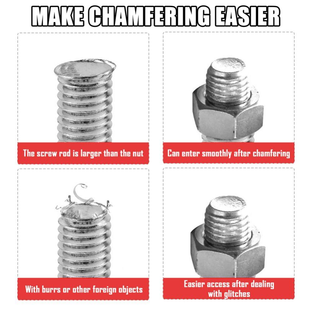 Tungsten Steel Drill Bit Deburring Thread Remove Burr Deburring External  Trimming Drilling Tools