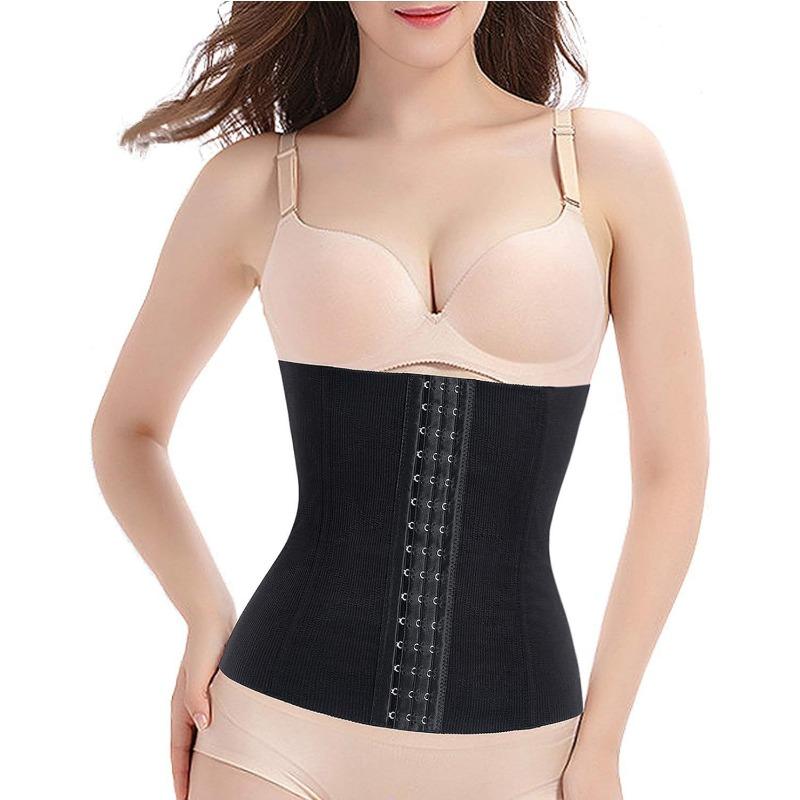 Adjustable Buckle Waist Trainer Belt Tummy Control Waist Trimmer For Fitness Men And Women