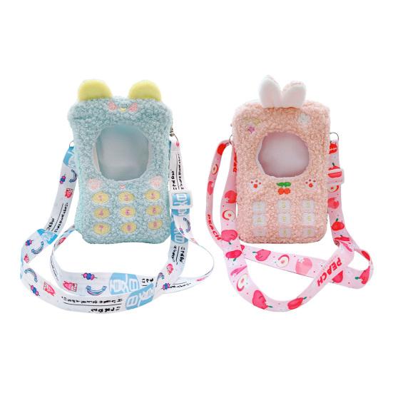 Doll Display Bag Crossbody Shoulder Bag Anti-Scratch Creative Doll Carrying Bag Protective Layer Doll Organizer