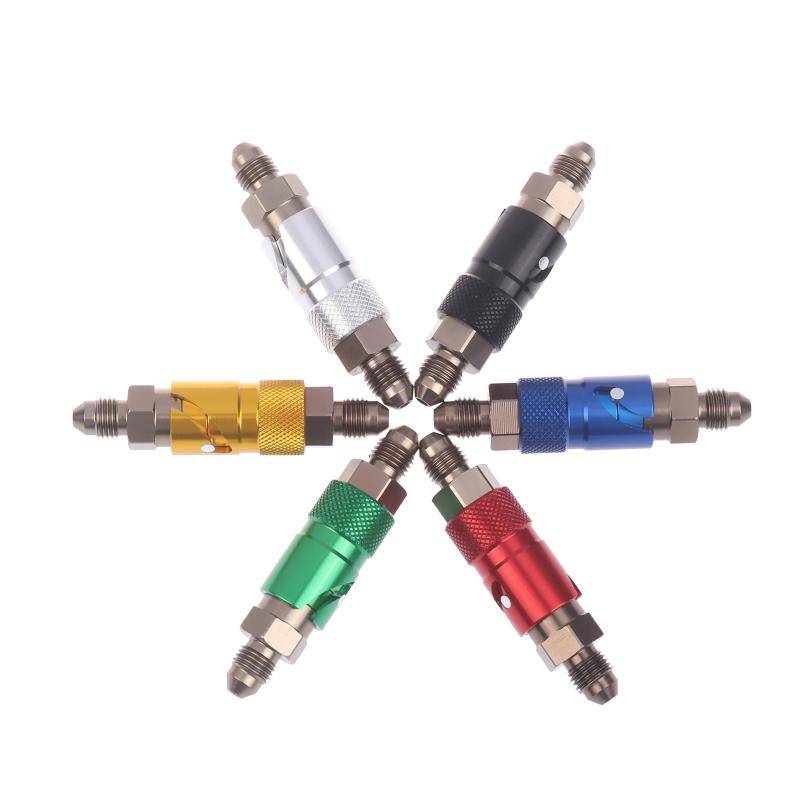 Aluminium An-3 An3 Motorrad Bremsleitung Schlauch Flüssigkeit Schnellverschluss Anschluss Fitting Adapter Kit