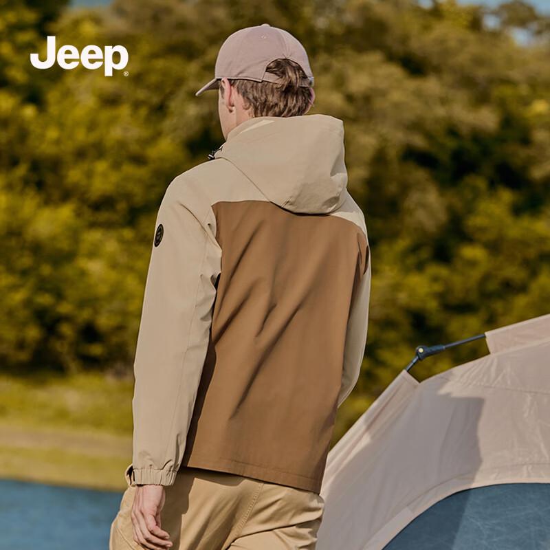 Jeep Men's Hooded Outdoor Jacket