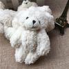 Adorable 10pcs 12cm Mini Plush Bear Wedding Gift Decor Soft Stuffed Dolls