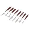 8 Pcs Painting Knife Set Versatile Stainless Steel Spatula Palette Knives Painting Mixing Scraper