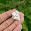 925 Silver Pear Natural Prehnite Bezel Ethnic Artisan Multi Stone Sister Ring