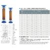 LZB -15 glass rotameter flow meter  for liquid and gas ,flange connection