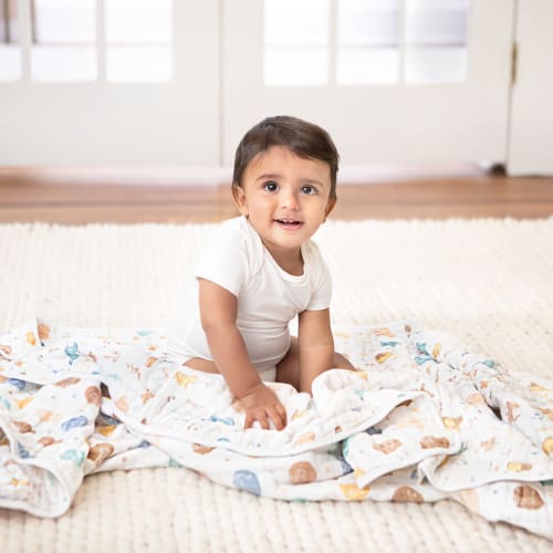 Aden + Anais Japanese Genuine Disney Winnie In the Woods Winnie the Pooh Adbc10020dij 120 X 120cm Muslin Cotton Classic Dream Blanket 1 Piece Baby Gau