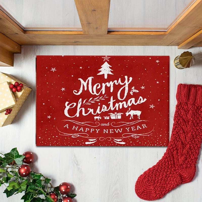Fall Door Mat Apple Cider Print Welcome Rug Non Slip For Entryway Front Door Indoor Outdoor Holiday Home Decor