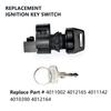 Ignition Key Switch Compatible With Polaris Sportsman 400 500 570 600 700 800 Ranger 400 425 500 570 700 800 900 1000 RZR 570 800 900 XP 1000 Replace