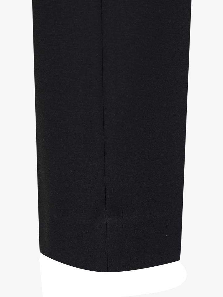 ZIOZIA Men'S Tapered Jersey Slacks_Black