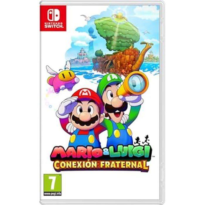 Jeu vidéo - Nintendo - Mario &amp; Luigi Conexion Fraternal - Aventure - Nintendo Switch - 7+