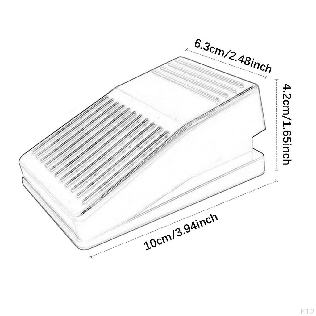 USB Fußschalter Aktionspedal Plug and Play Professionell zum Spielen 10x6.3x4.2cm Computer