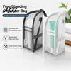 Portable Beauty 1/2Pcs Large Capacity Standing Toiletry Bag, Waterproof EVA Travel Organizer Bag with Zipper, Makeup Pouch for Bathroom Business Trips