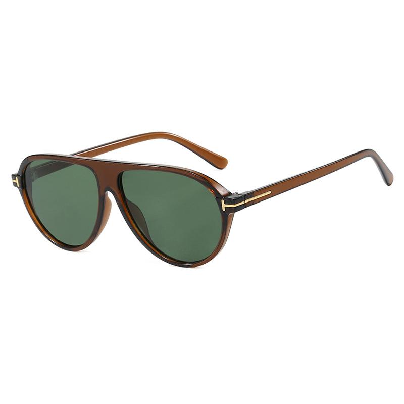 Oval Style Sunglasses Men Outdoors Windproof Goggle Sunshine Eyeglasses Lenses Fashion Aviator Vintage Sun Glasses Women Uv400