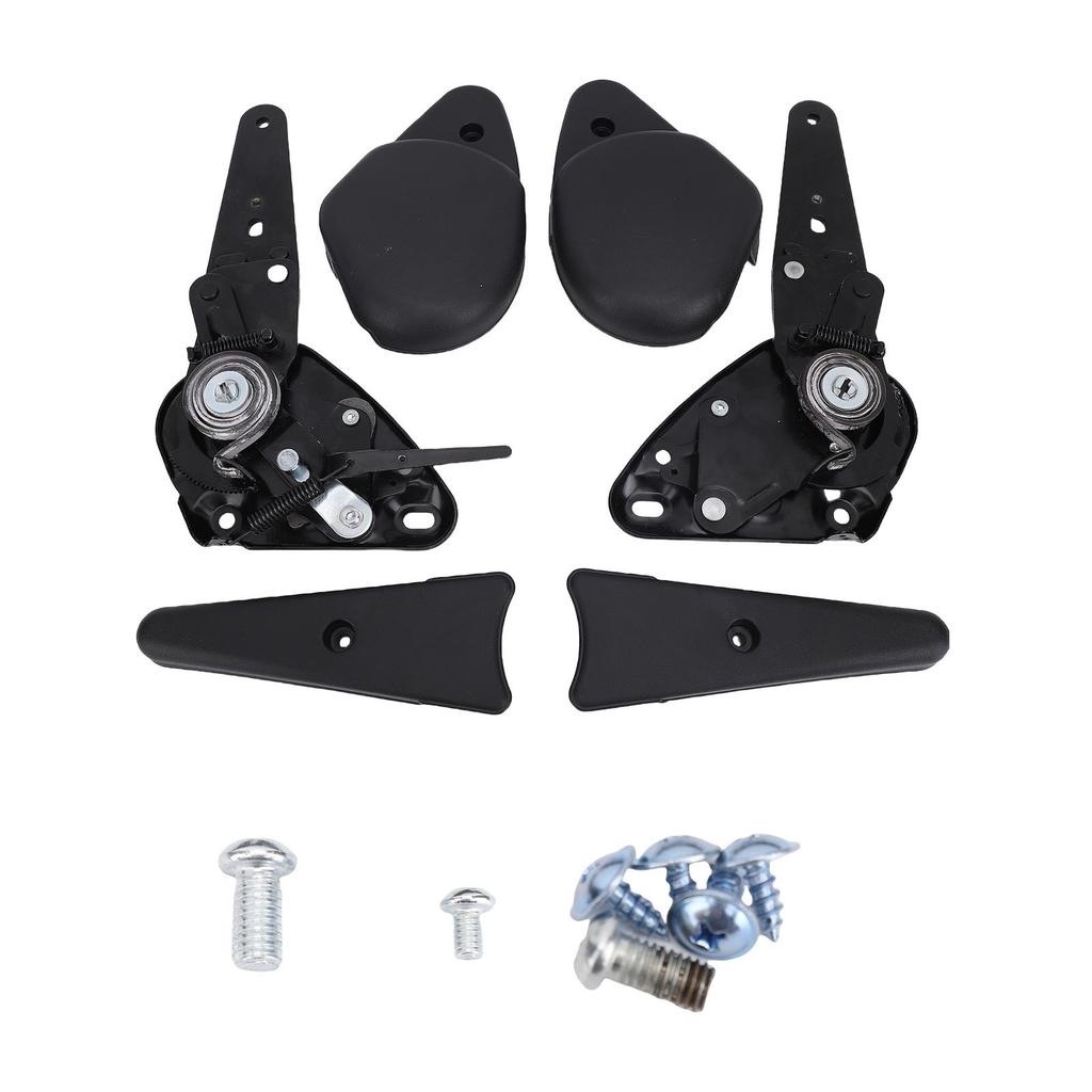 Auto Seat Recliner Seat Hinge Lever Right Side 0 To 150 Degree Adjustment Black Painted Auto Seat Recliner Handle Lever for RV