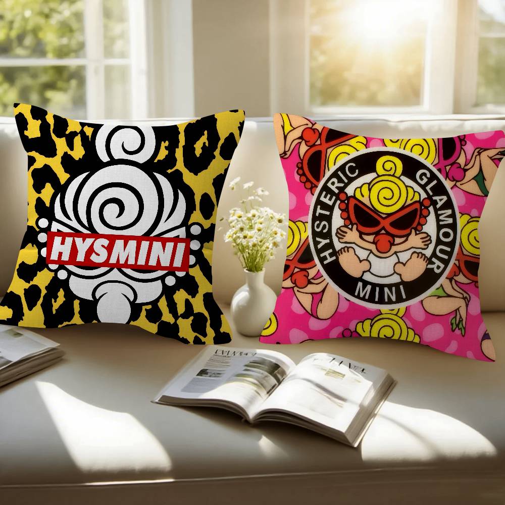 Japan Anime Pillow Cover Design Cushion Cover Decor Holiday Decorati Fashion Hysteric Mini Logo