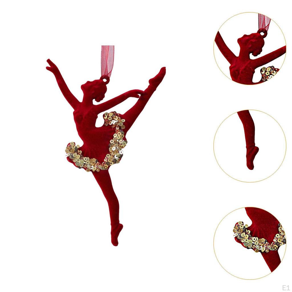 Christmas Tree Ballet Girl Ornament Xmas Ornament, Decorative, Party Favor, Decor for