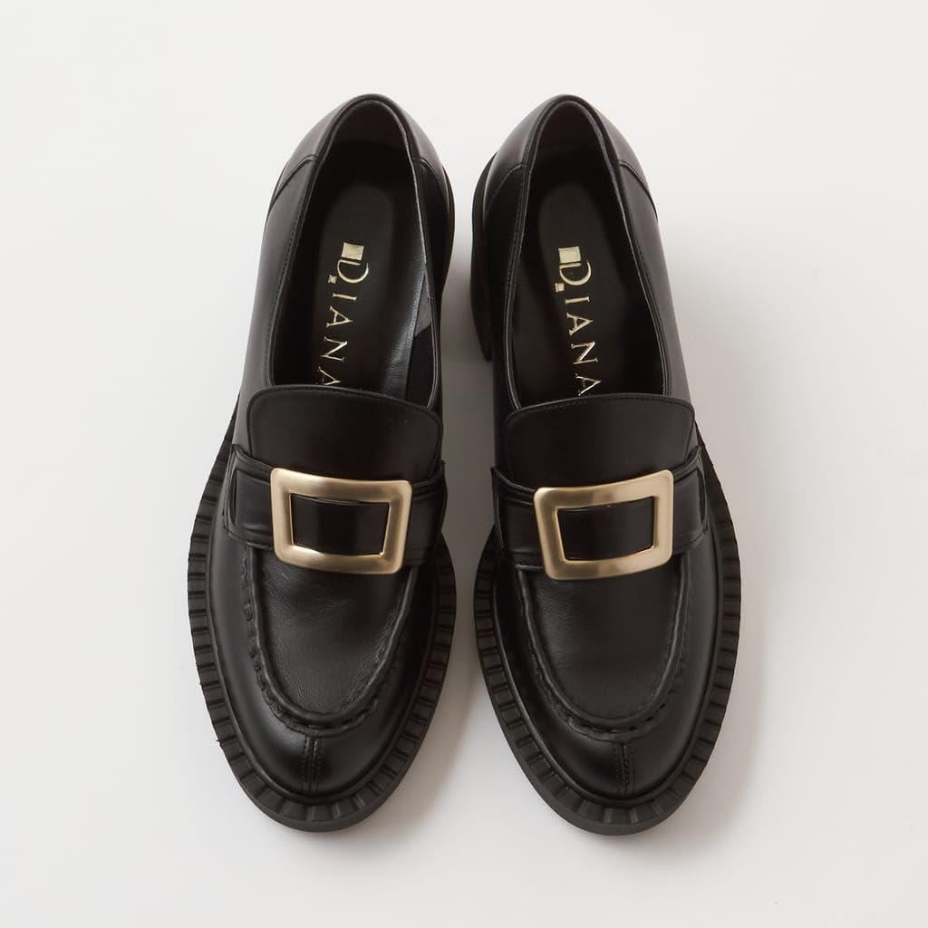 Diana Made In Size 132015100009 Pumps, Japan, Black, 22.5cm,