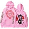 Anime Hellsing Hoodies Manga Print Hooded Men Women Clothes Harajuku Streetwear Hip Hop Unisex Sweatshirt Comfortable Pullover