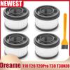 HEPA Filter Compatible with Dreame T10 T20 T20Pro T30 T30NEO Vacuum Cleaner Washable Replacement Filter Accessories