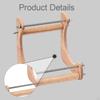 Telo per tessitura per perline in legno Strumento per la creazione di gioielli Braccialetti Hobby Versatile Braccialetto Fai da te