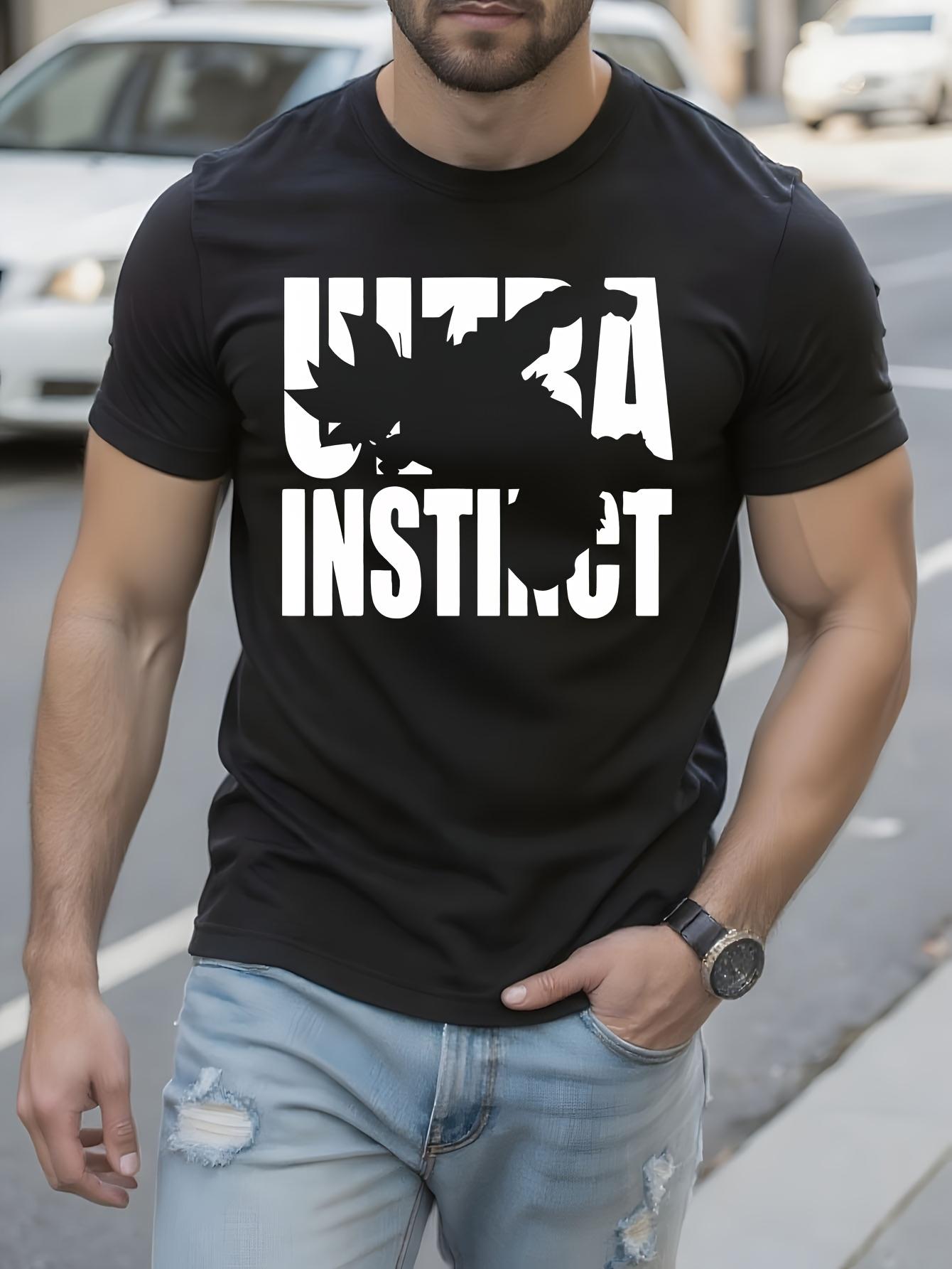 Ultra Instinct Graphic Tshirt Graphic Tshirt - Black Crew... XXXXL