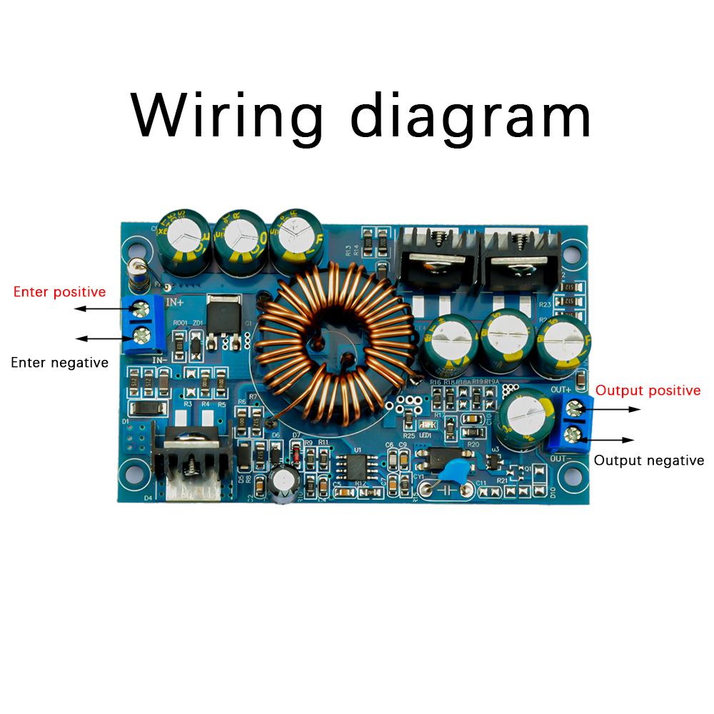 DC-DC Precision Buck Converter DC 12V-90V TO 9V 12V 19V 24V DC Step Down Transformer Power Supply Module 4A 3A