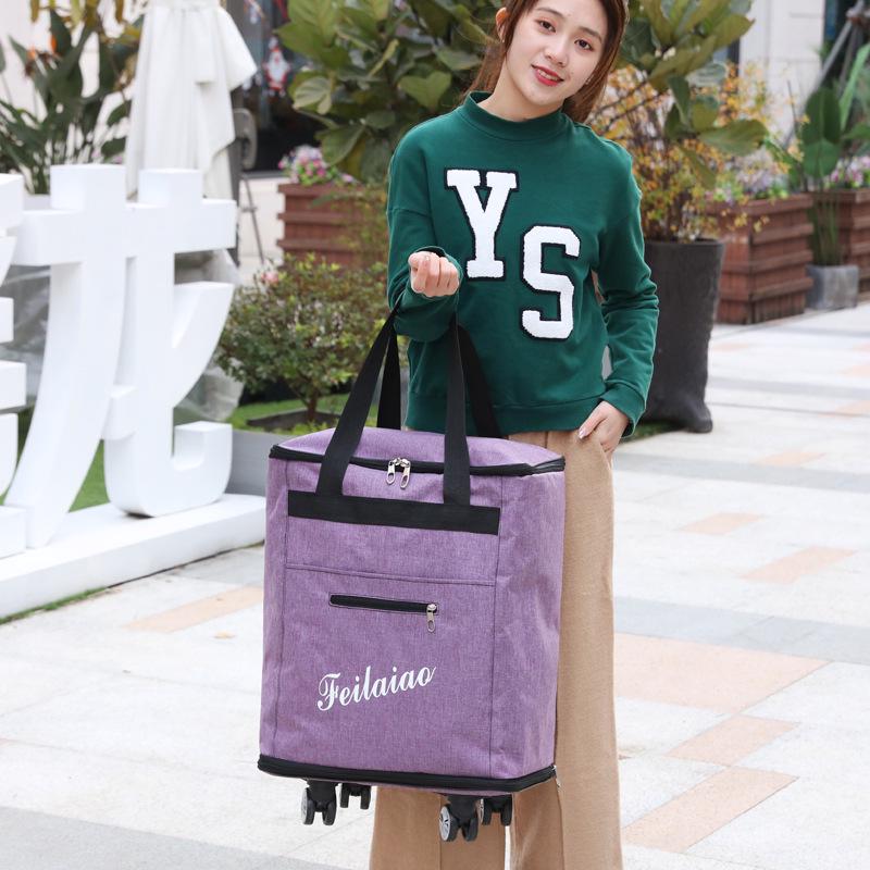 Waterproof Wheeled Travel Backpack: Durable, Lightweight, and Spacious Hand Luggage.