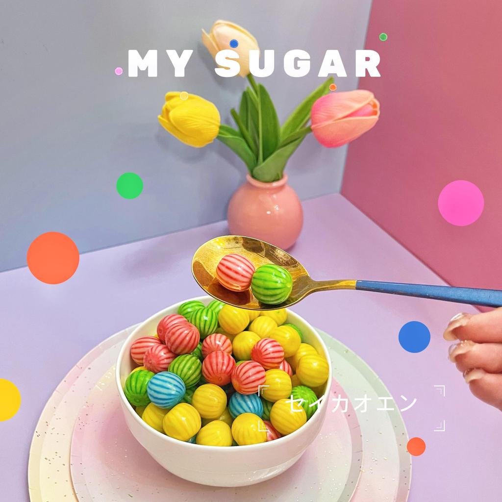 Seikaoen Watermelon Gum 1600 Roses Refill Gumball Bublle Gum Bubblegum Random Set Overseas Sweets Asmr Snack Balloon Strawberry Pineapple (approx.