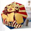 Marilyn Iconic Icon Automatic Open/Close Umbrella   Compact Travel Umbrella, 8 Rib Heavy Duty Construction, Ideal Gift, 149