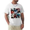 U2 Achtung Baby Squares Tshirt Daily Work Short Sleeve Top