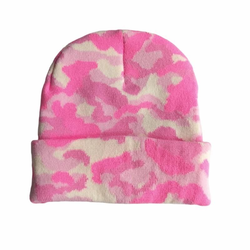 Outdoor Ear Protection Warm Knitted Beanie Hat Acrylics Jacquard Cuffed Custom Hip Hop Beanie Hat