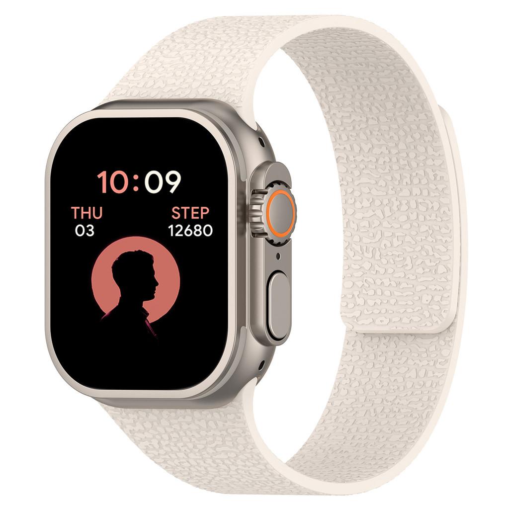 Силиконовый браслет Ремешок Магнитный ремешок Для Apple Watch Ultra 2 49мм 44мм 45мм 46мм 42мм 40мм 41мм iWatch Серия 10 9 8 7 6 5