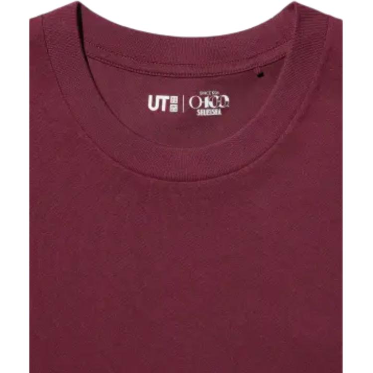 UNIQLO Graphic Print Crew Neck Short Sleeve T-Shirt Unisex tops 491582-17