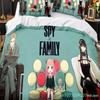 New SPY×FAMILY Anime Comforter Bedding Sets 3Pcs Cartoon Duvet Cover Pillowcase Full Size Queen King Quilt Cover Single Double