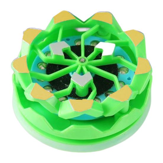 Spark Spinning Top Stress Relief Portable Luminous Gyro Collision Sparks Light-up Gyroscope Decompression Spinner Top Toy Kids Teens Adults Gift