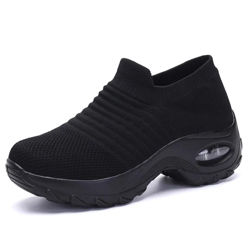 Women's Thick Soled Shoes Grid Fashion Design Trendy Luxury Designer Casual Shoes Walking Shoes Shopping Shoes Hiking Shoes